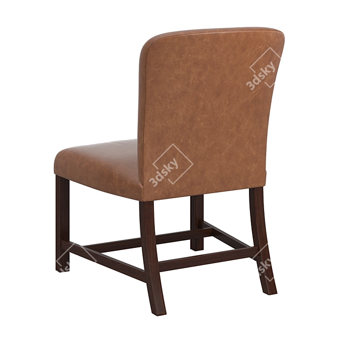 Elegant Rose Tarlow Chippendale Chair 3D model image 4