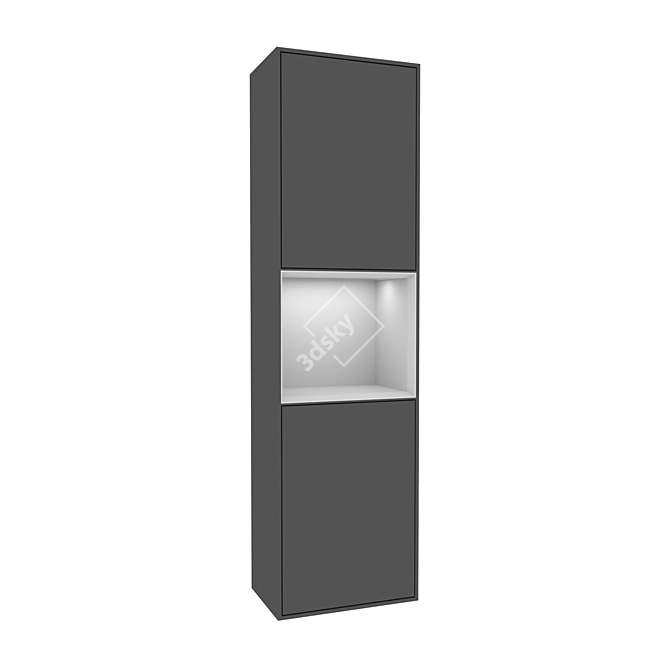 Villeroy & Boch Finion F46: Rectangular Storage Cabinet 3D model image 1
