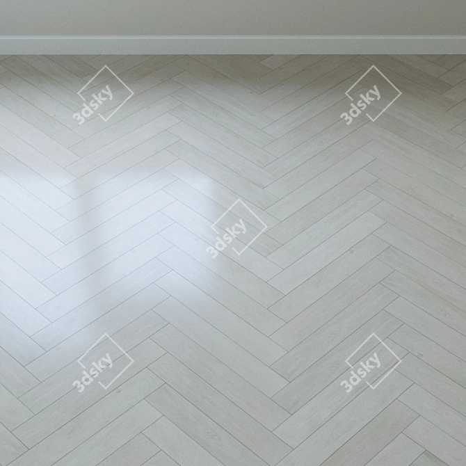 (50 char 5 words): Luxe Pearl Gate Parquet 3D model image 3