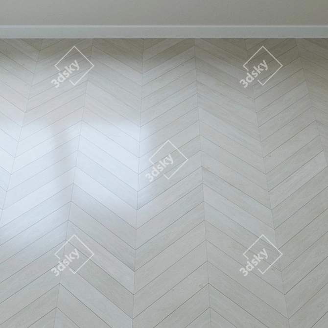 (50 char 5 words): Luxe Pearl Gate Parquet 3D model image 4