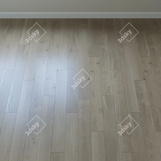 Anchorage Oak Xonic: Waterproof Flooring 3D model image 2