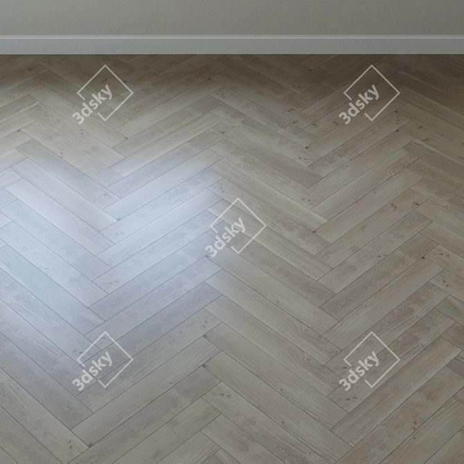 Anchorage Oak Xonic: Waterproof Flooring 3D model image 4