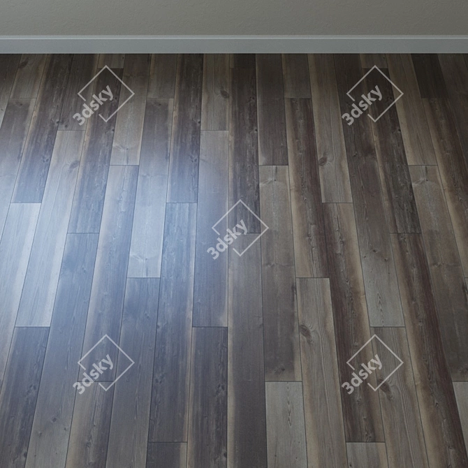 Rocky Mountain Path Parquet 3D model image 2