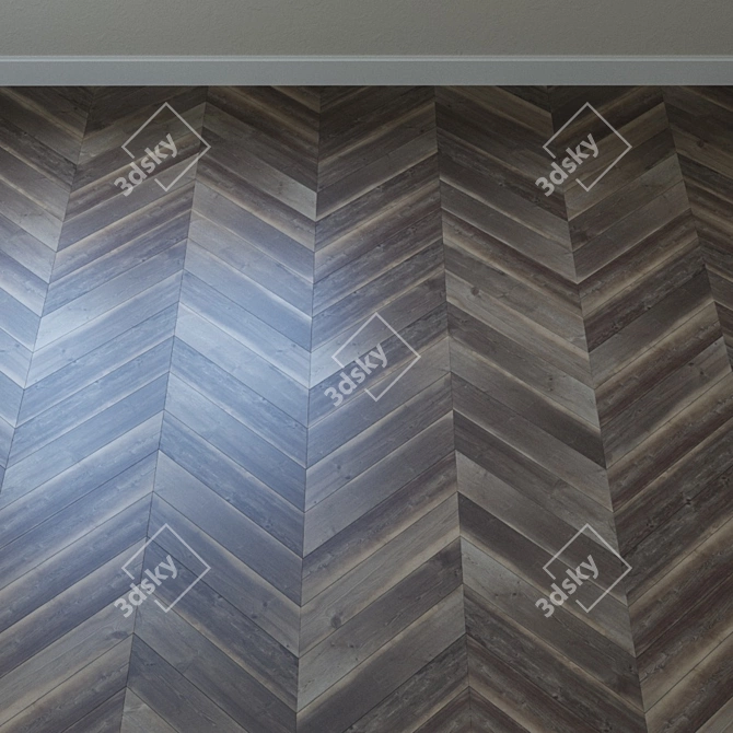 Rocky Mountain Path Parquet 3D model image 3