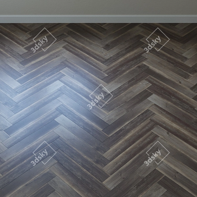 Rocky Mountain Path Parquet 3D model image 4