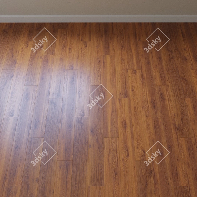 Highland Oak Parquet: Krono Xonic 3D model image 2