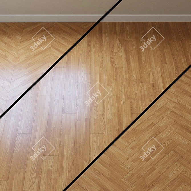 Royal Oak Parquet: Krono Classic 3D model image 1