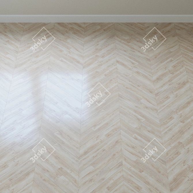 Rocky Mountain Oak Parquet - Krono Original Kronofix Classic 3D model image 3