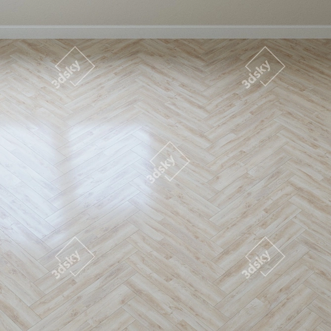 Rocky Mountain Oak Parquet - Krono Original Kronofix Classic 3D model image 4