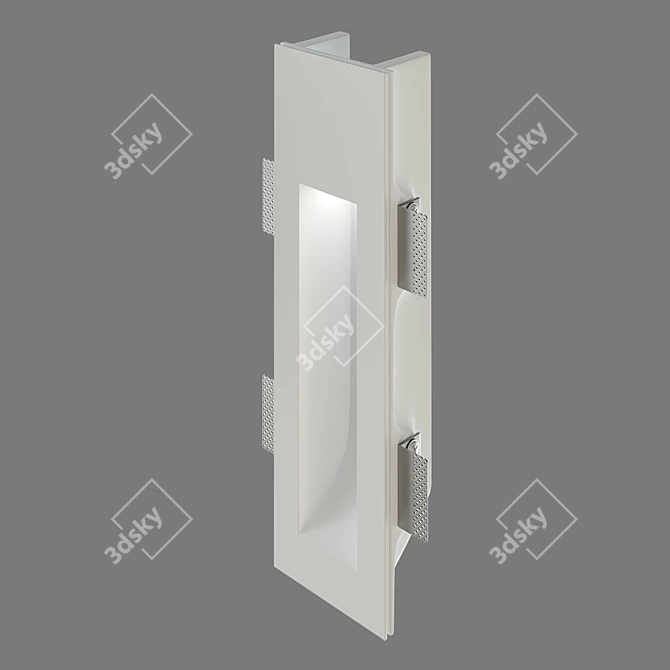 Geometric Gypsum Downlights 3D model image 4