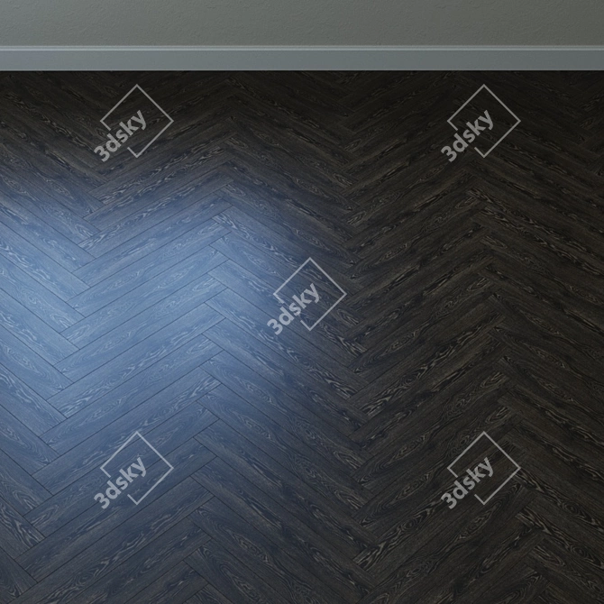 Night Oak Super Natural Classic Parquet 3D model image 4