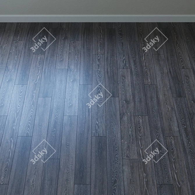 Authentic Bedrock Oak Parquet 3D model image 2