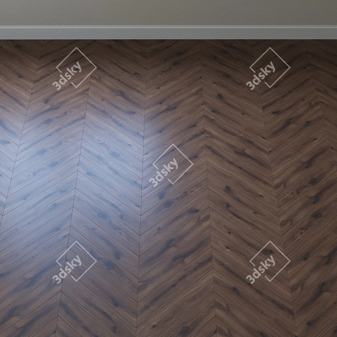 Lava Oak Parquet: Natural Classic 3D model image 3