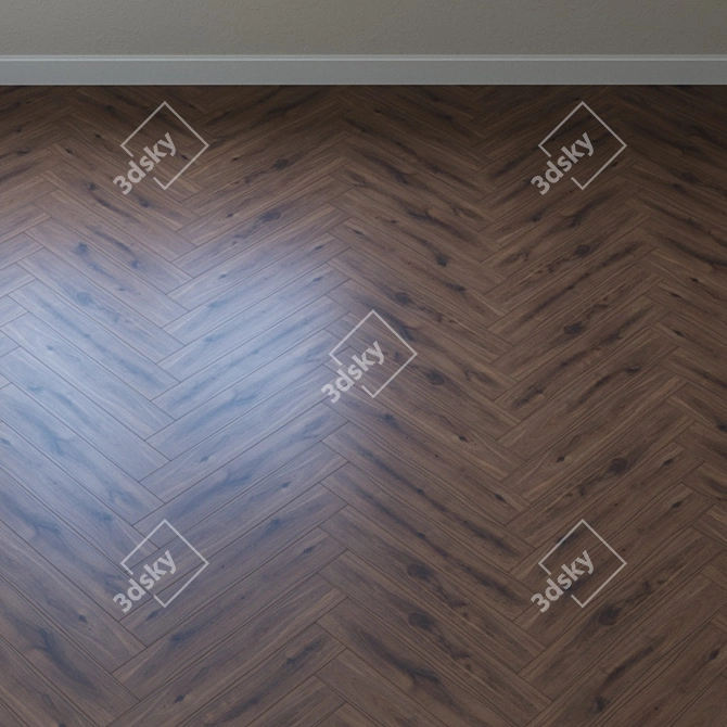 Lava Oak Parquet: Natural Classic 3D model image 4