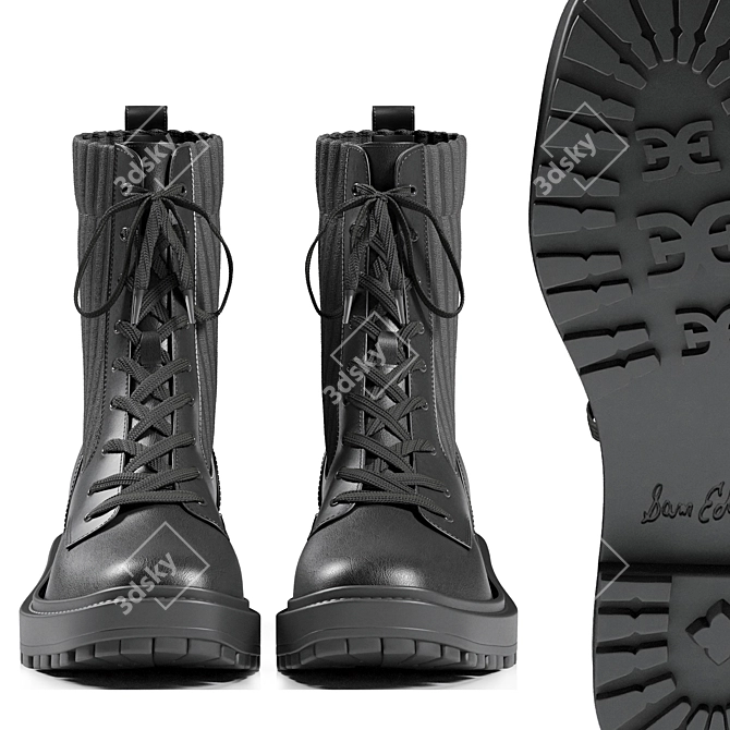 Lydell Boot: High-Quality 3D Model 3D model image 2