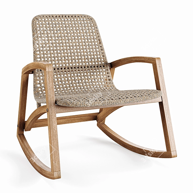 La Forma (ex Julia Grup) Taniska - Classic Rocking Chair,Rope, Fabric, Rattan
Classic Rocking Chair 3D model image 1