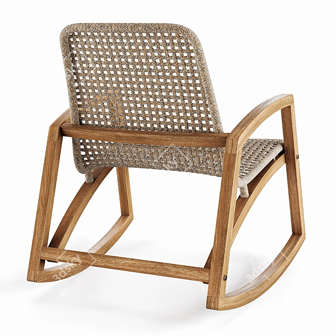 La Forma (ex Julia Grup) Taniska - Classic Rocking Chair,Rope, Fabric, Rattan
Classic Rocking Chair 3D model image 2