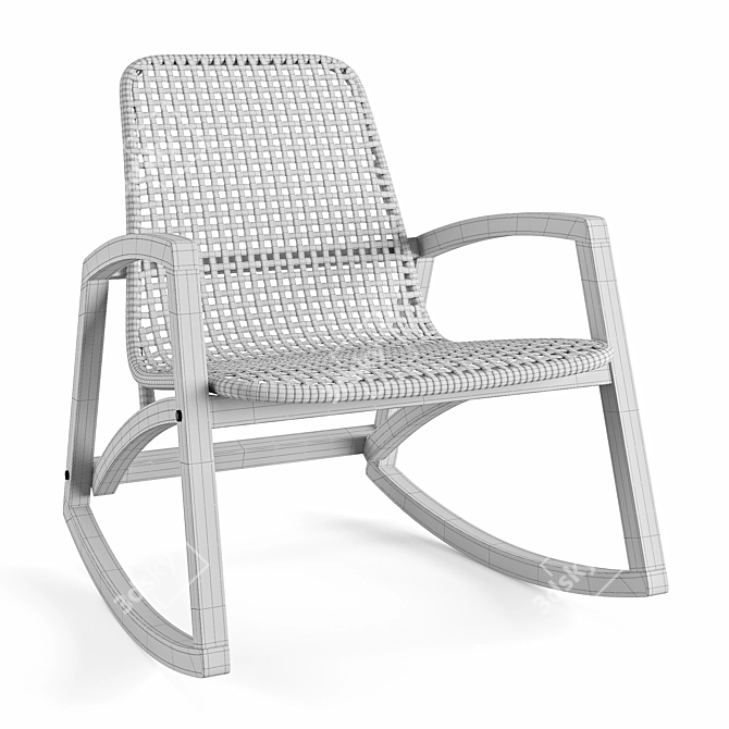 La Forma (ex Julia Grup) Taniska - Classic Rocking Chair,Rope, Fabric, Rattan
Classic Rocking Chair 3D model image 3