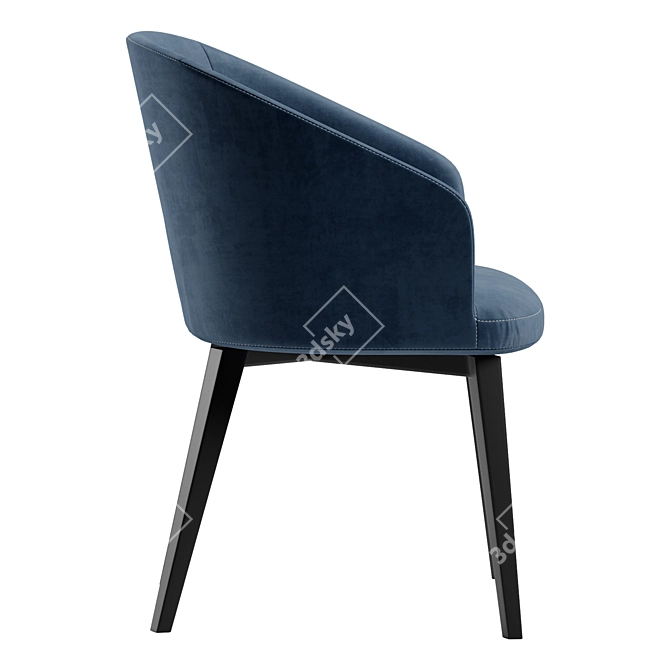 Stylish Casamilano Shirley Chair 3D model image 3