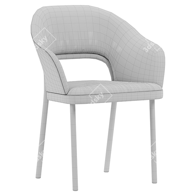 Sleek Thonet 520: Stylish Sophistication 3D model image 5