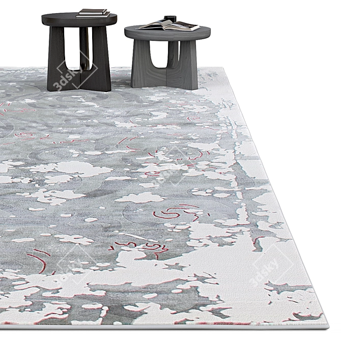 Luxury Archive Carpet 3D model image 2