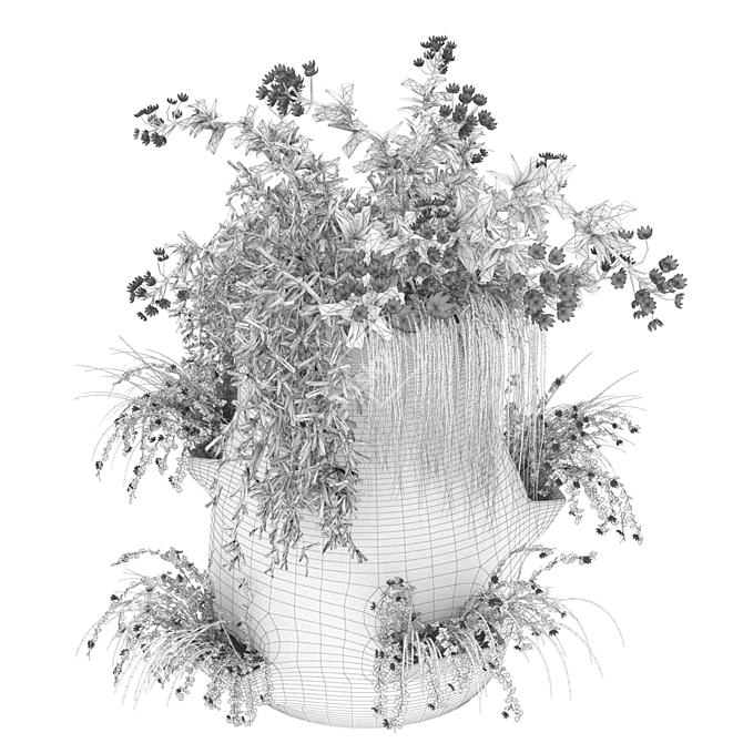Botanical Delights: Vol. 35 Floral Collection 3D model image 4