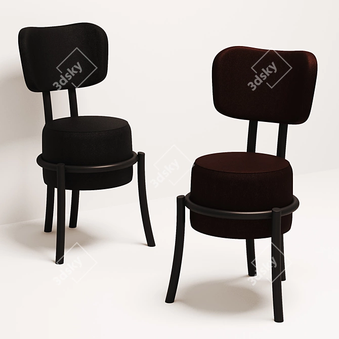 Elegant Propro BB-0 Chair 3D model image 1