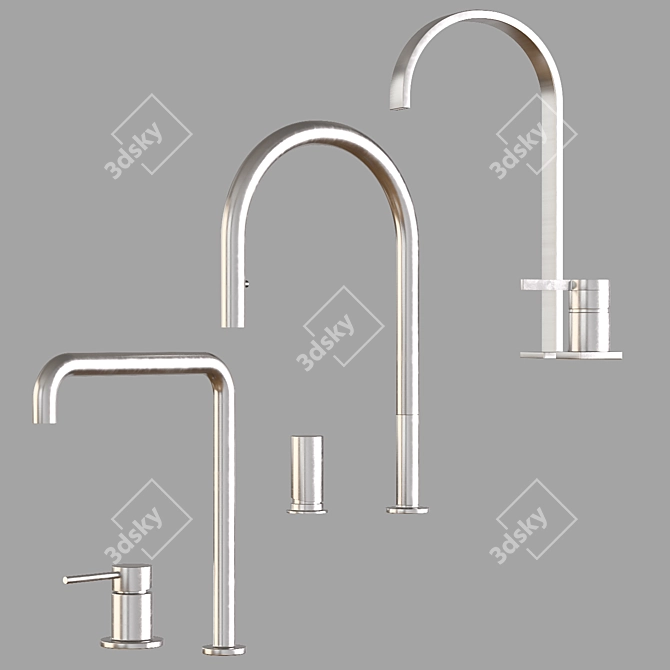 Versatile Sink Faucet - Aliexpress 004 3D model image 3