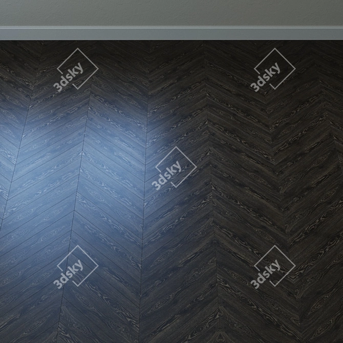 Night Oak Parquet Supreme Classic 3D model image 4