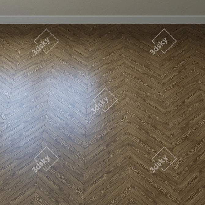 Supreme Classic Springfield Oak Parquet 3D model image 3