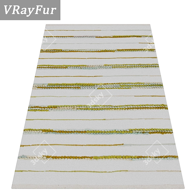 Title: Versatile Texture Carpets Set 3D model image 2