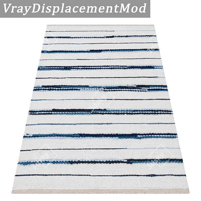 Title: Versatile Texture Carpets Set 3D model image 3