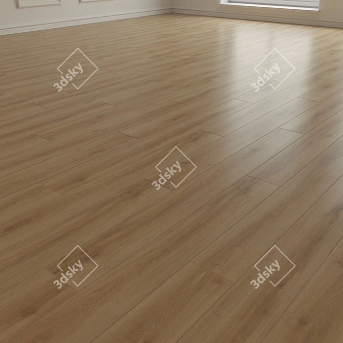 Title: Moduleo Select Classic Oak Laminate 3D model image 2