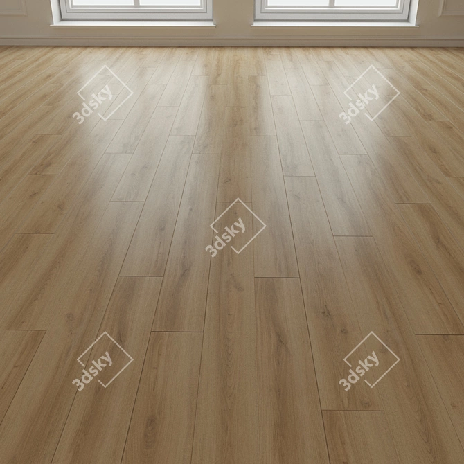 Title: Moduleo Select Classic Oak Laminate 3D model image 3