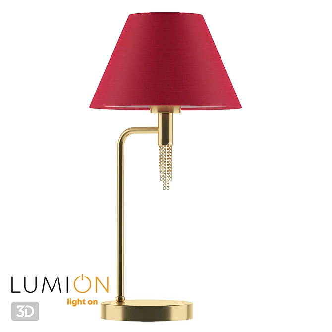 Neoclassic Vanessa Table Lamp 3D model image 1