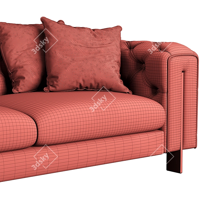 Vincent Contemporary Sofa: Sleek and Stylish 3D model image 5