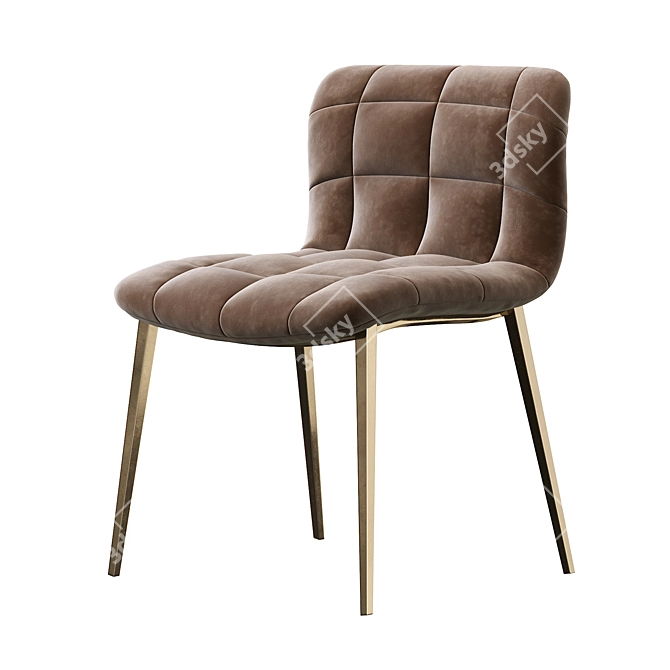 Stylish Kuga Bontempi Chair 3D model image 4