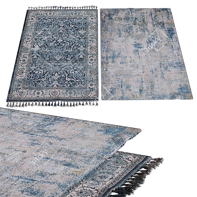 Versatile Interior Carpets 3D model image 1