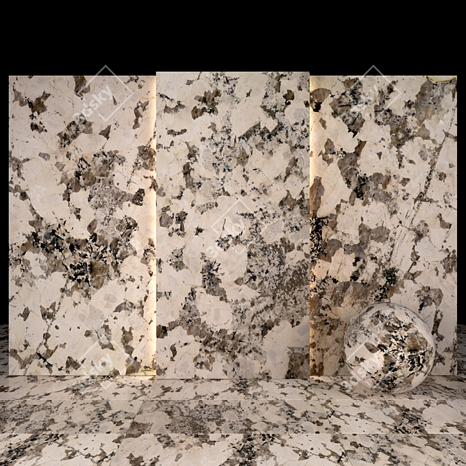 Patagonia Quartzite Slabs & Tiles 3D model image 2