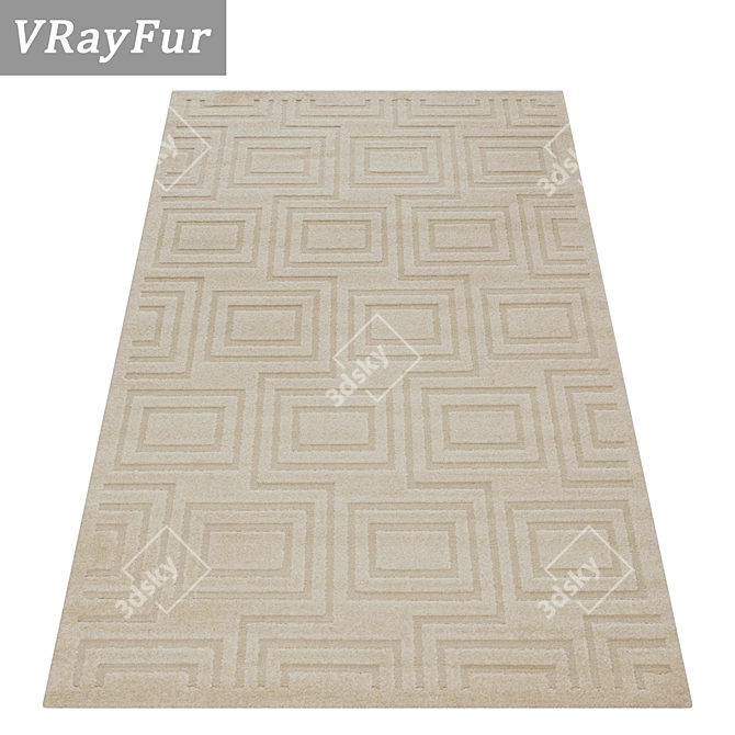 High-Quality Carpets Set 3D model image 2