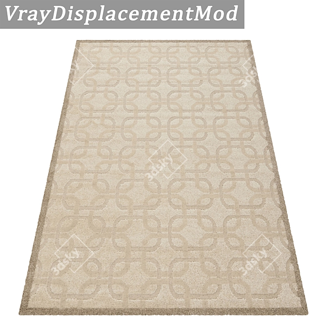 High-Quality Carpets Set 3D model image 3