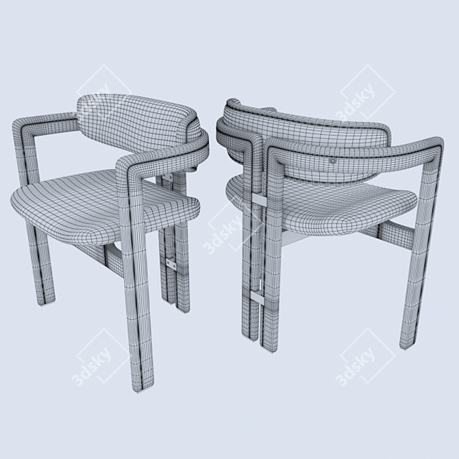 Deco Pamplona Chair 3D model image 5