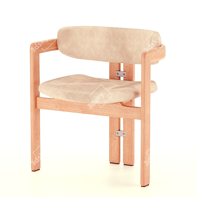 Deco Pamplona Chair 3D model image 6