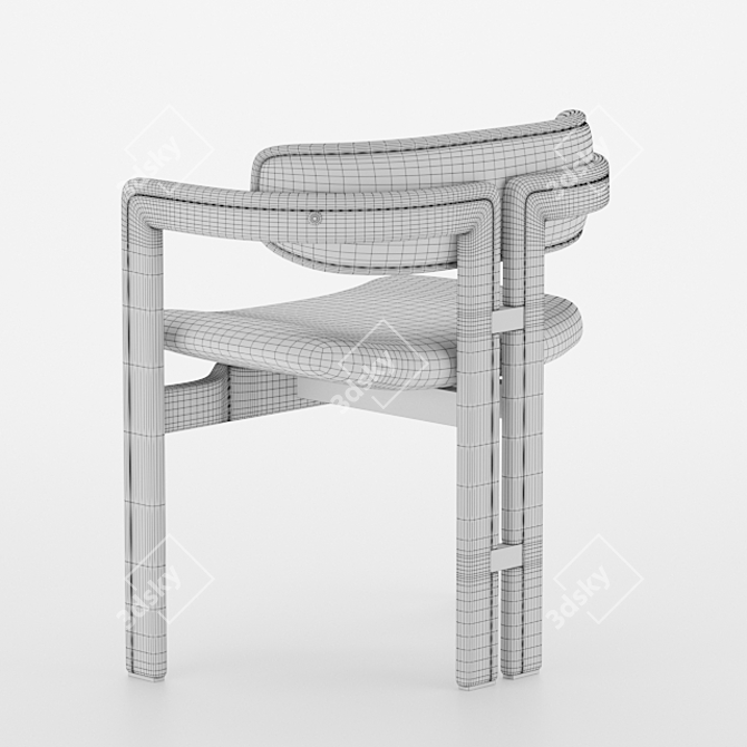 Deco Pamplona Chair 3D model image 10