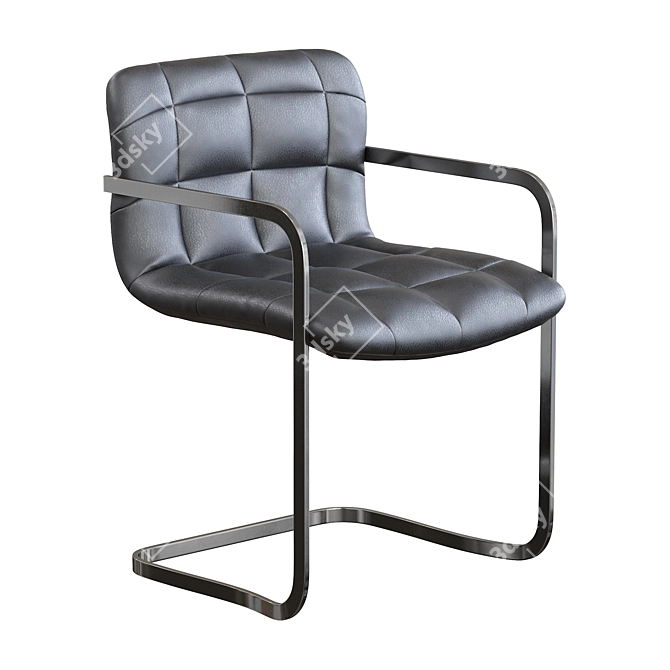 Kuga Bontempi Chair: Sleek and Stylish Seating 3D model image 3