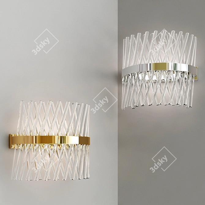 Modern MW-Light ADELARD Wall Lamp 3D model image 2