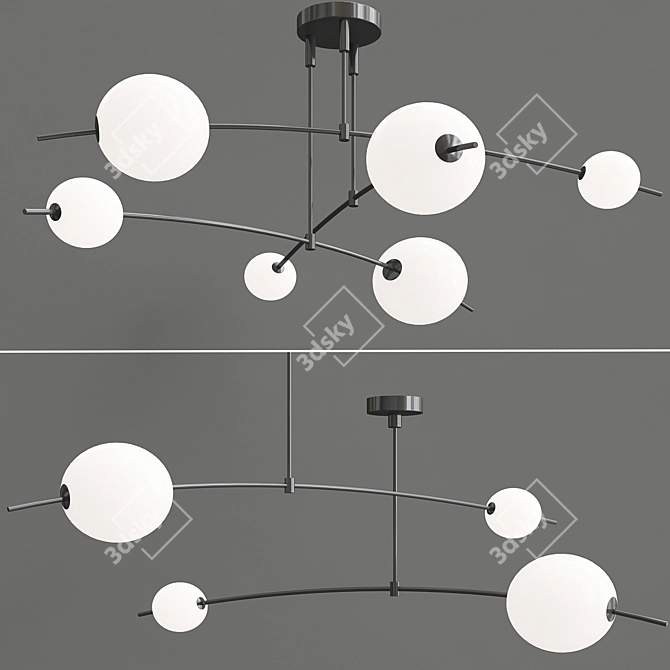 Sleek FREER Lamp: Illuminating Design 3D model image 1