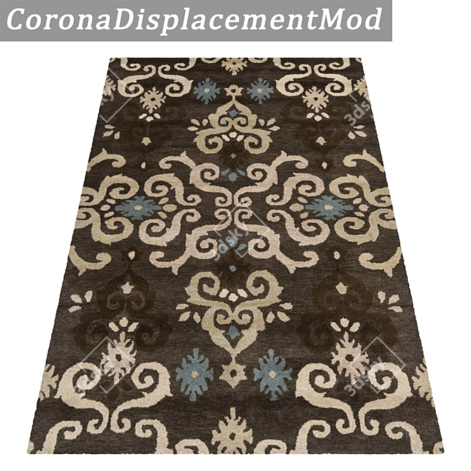 Luxury Carpet Set: High-Quality Textures 3D model image 4