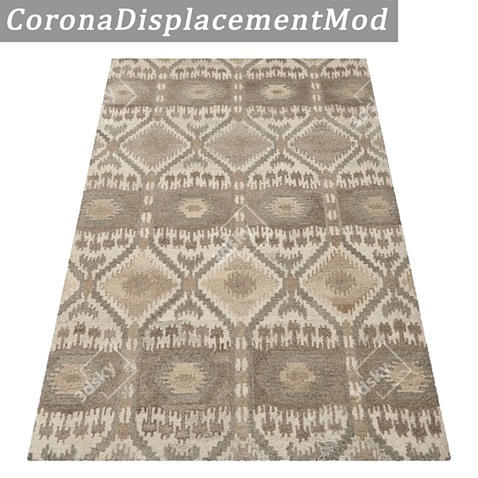 High-Quality Carpets Set 3D model image 4