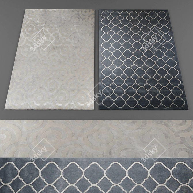 Versatile Rug Collection: 262 3D model image 1